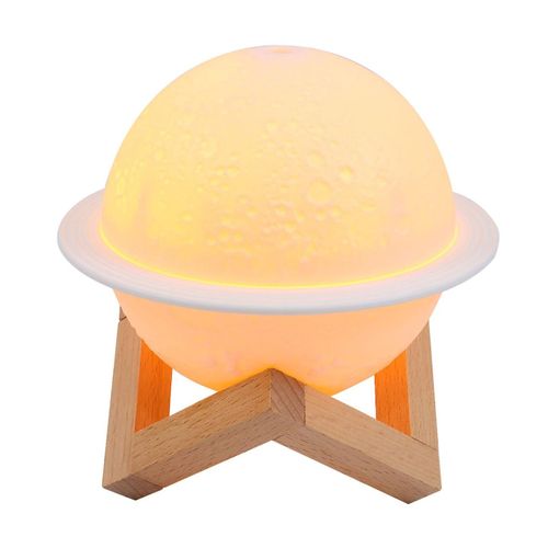 Humidificateur et purificateur d'air domestique haut de gamme avec veilleuse LED - Idéal pour le bureau et la chambre, fonctionnement silencieux, design élégant