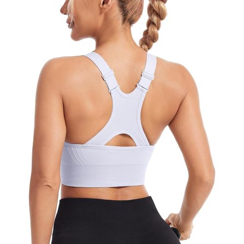 Kgabery-Soutiens-Gorge De Sport Femme Haut De Sport Brassiere Maintien Fort Sans Armature Sportswear Vêtements Tenue Pour Fitness Running