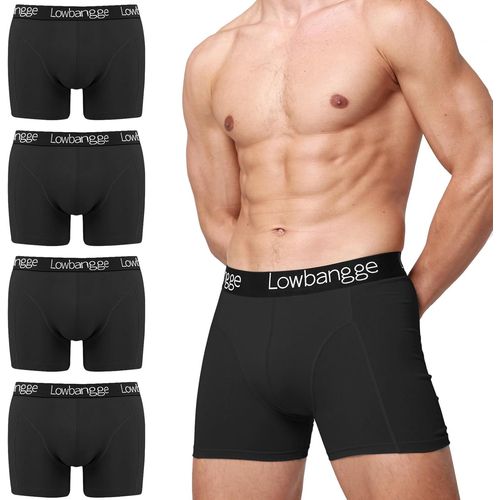 Kgabery-Boxer Homme,Lot De 4,Calecon Homme Coton,Doux Et Agréable À Porter