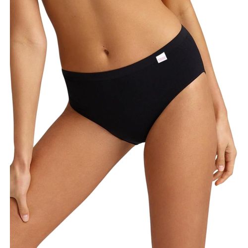 Kgabery-Irge-Lot De 6) Slip Femme Coton Taille Haute Culotte Femme Coton Midi Hypoallergénique Anatomique
