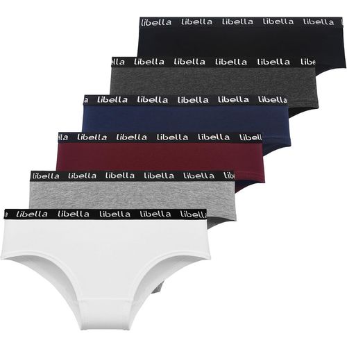 Kgabery-Slip Femme Coton Sport Stretch Sous-Vêtements Féminins Culottes Et Slips Lot Culotte Femme Coton,Lot De 6 3411