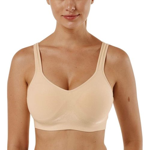Kgabery-Femme Soutien-Gorge De Sport 1/2/3pcs Brassière Push Up Sans Armatures Bra Rembourré Bustier Confortable Pour Quotidien Yoga Jogging