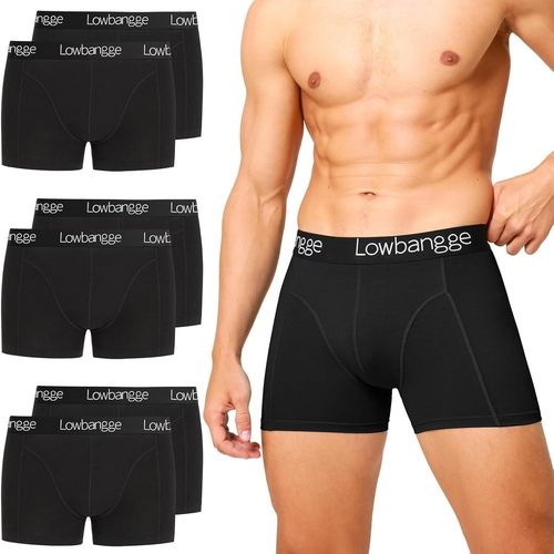 Kgabery-Premium Boxer Homme,Calcon Homme En Coton 95% (Lot De 6),Sous-Vêtements À Coupe 3d&anatomique Pour Un Confort