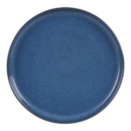 Assiette Plate Uno Bleu Cobalt 28 Cm (Lot De 6)
