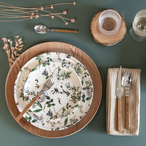 Assiette À Dessert Champêtre 20 Cm (Lot De 6)