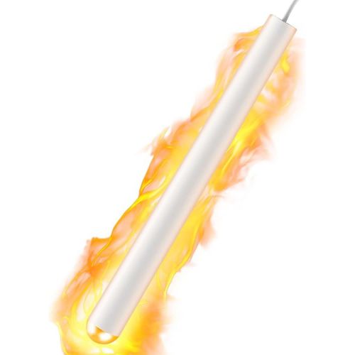 Kgabery-Tige Chauffante Pour Sex Toy¿S E Masturbateur Homme,Chauffage Usb À Température Constante De 42 Degrés,Accessoires De Sextoys Pour Mâle (Blanc)