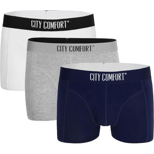Kgabery-Boxer Homme En Bambou Calecon Homme Lot 3 Boxers Homme En Fibre De Bambou Stretch Confortable Sous-Vêtement Doux Et Respirant Anti Transpirant Taille S-4xl