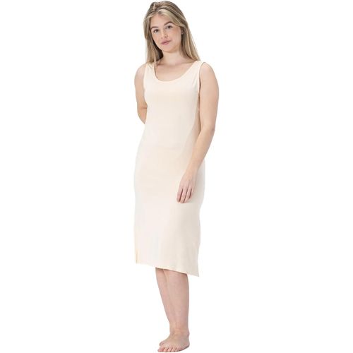 Kgabery-Sous-Robe Courte Pour Femme Avec Bretelles Larges : Environ 90 Cm Ou Longueur : Env.120 Cm¿Sous-Jupon