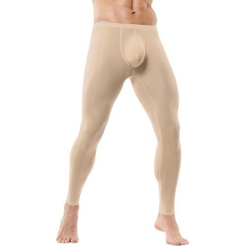 Kgabery-Caleçon Long Pour Homme Caleçon Long Pour Homme Sous-Vêtements