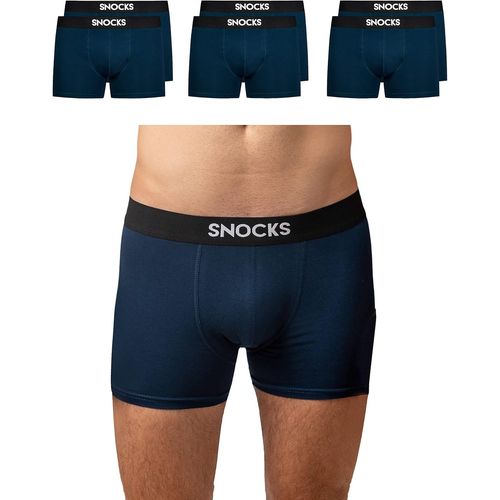 Kgabery-6 Boxers Homme Coton Bio Avec Logo-Caleçons Homme Doux Et Respirant-Boxer Homme Coton Sans Étiquette Gênante-Lot Boxer Homme Avec Ceinture Élastique Confortable