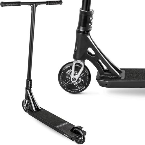 Kgabery-Black Mamba|Trottinette Freestyle Street Adult Et Enfant|Système De Compression Scs|Rênes De Direction Intégré|Roues Alu Core De 110 Mm|Grande Plateforme 56x13,5 Cm