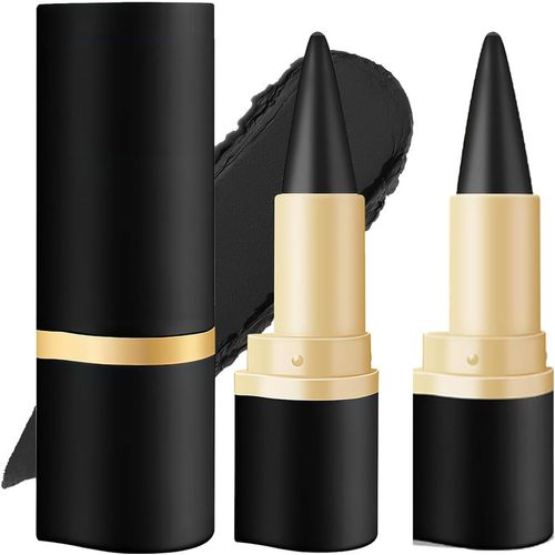 Kgabery-2 Pièces Matte Eyeliner Imperméable Lignes Ultrafines De Haute Précision,Eye-Liner En Longue Durée Mat À Séchage Rapide Pour Le Maquillage Des Yeux,Pour Tout Type De Maquillage(Noir) 