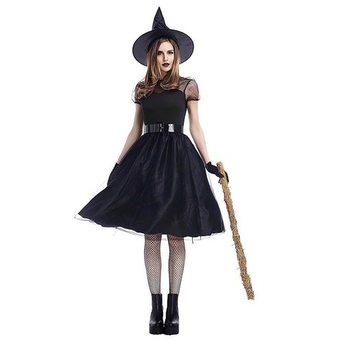 Déguisement Sorcière Noire Femme