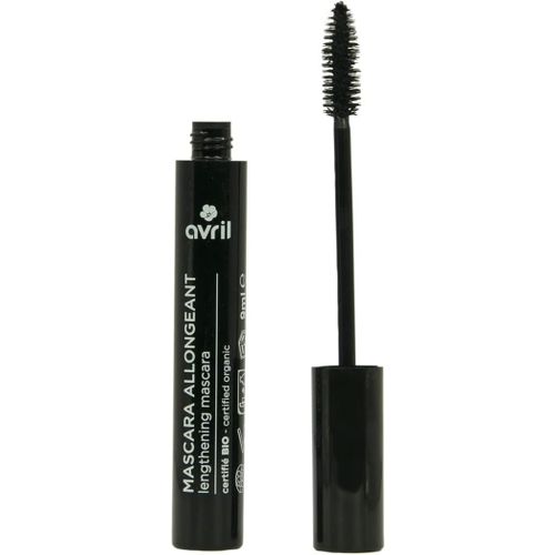 Kgabery-Mascara Allongeant Noir-Longue Tenue-Démaquillage Facile-Cire D'abeille Bio-99% D'origine Naturelle-Certifié Bio Ecocert-Fabriqué En Italie-9ml 