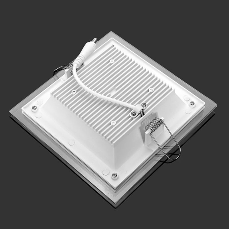 Plafonnier Led Carr Encastrable Avec Panneau En Verre, Lumi... - 3