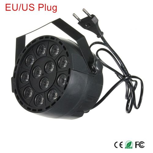 Éclairage De Scène Led Professionnel, 12 Rgb Par Dmx 512, Maître-Esclave, Plat Pour Dj Disco Fête Ktv