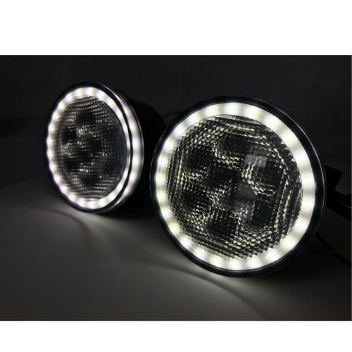 Paire De Clignotants Avant Pour Jeep Wrangler Jk 2007 ? 2018, Paire De Lentilles Fumées, Led Ambre, Avec Motif D'étoiles, Pièces De Lampes D'indicateur De Voiture