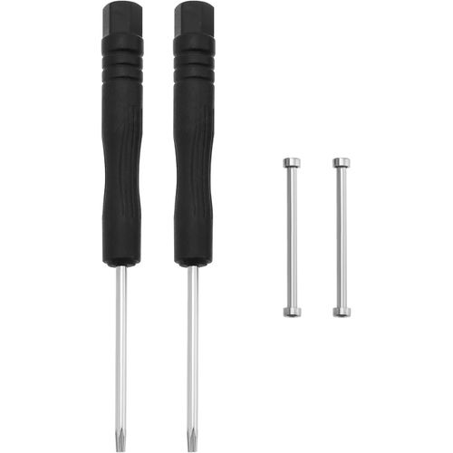 1 Kit De Réparation De Broches De Maillons De Bracelet De Montre Avec 2 Tiges De Vis Métalliques Et 2 Tournevis Compatible Avec Garmin Fenix 7/7pro/6/6pro/5/5 Plus Argent[Bou5250977]