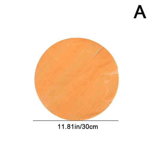 Polymères De Cuisson Réutilisables Pour Gâteau, Feuille De Cuisson Ronde Antiarina, Degré De Chaleur, Four, Papier De Cuisson À L'huile, Tampon De Barbecue, 1 Pièce