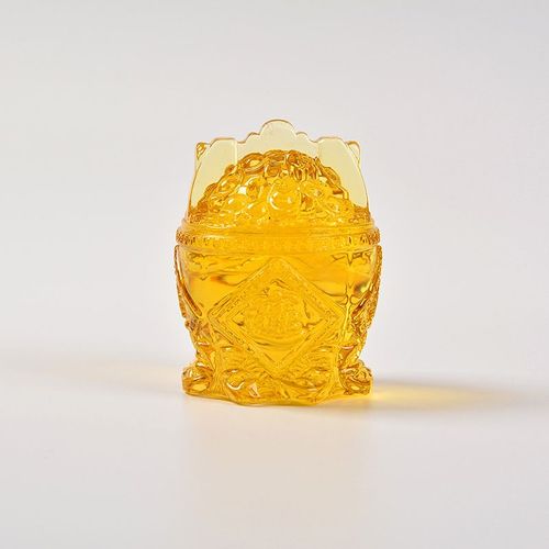 Ornements D'artisanat En Cristal Coloré, Décoration En Verre Doré, Artisanat De Bureau À Domicile, Cadeaux De Bijoux, E27