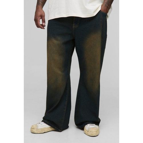 Grande Taille - Jean Évasé À Détails Pincés Homme - Gris - 42, Gris