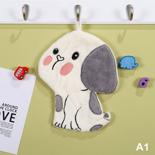 Essuie-Mains En Forme D'animal De Dessin Animé Pour Enfants, Velours, Coton Absorbant, Essuie-Mains De Cuisine, Chiffon À Vaisselle, Sites De Haute Qualité, Livres