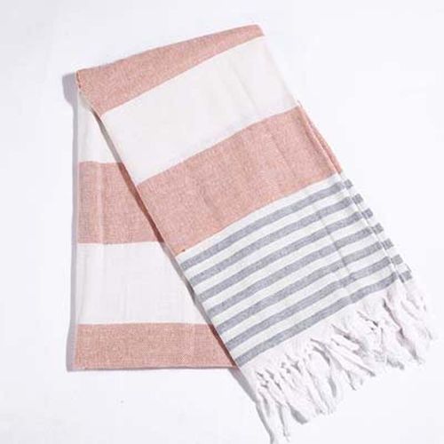 Serviette À Pampilles Turques Pour Adultes, 100% Rayures, Couverture De Plage, Spa, Hammam, Châle D'hôtel, Écharpes Tippet, 100x180cm