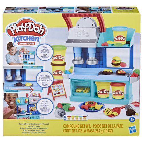 Hasbro Play-Doh Kitchen Creations Coffret Le P'tit Resto