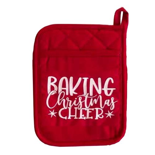 Support pour Pot de noël, Kit de cuisson, fournitures décoratives, gants de four, support résistant à la chaleur, cuisson avec poche