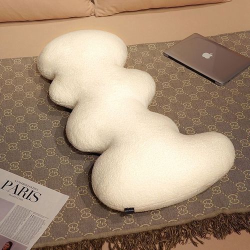 Oreiller De Lit Doux À Longues Bandes Ondulées, Coussin De Dos De Couchage, Doux Pour La Peau, Léger, Luxe, Couple, Dortoir, Cadeau Pour Enfants