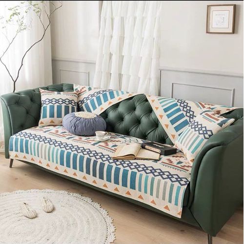 Divan En Coton Et Lin Super Doux, 1 Pièce, Housse De Canapé Pour Chiens De Compagnie, Matelas Pour 1/2/3/4 Places, Toutes Saisons