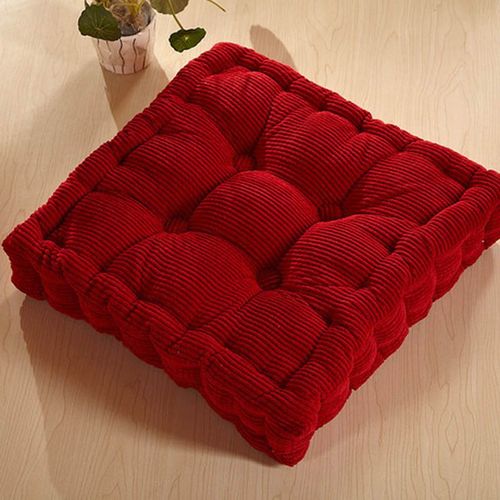 Coussin De Siège En Peluche De Couleur Unie, Coussins De Chaise De Bureau, Coussin De Tatami Pour L'extérieur, Décoration De La Maison