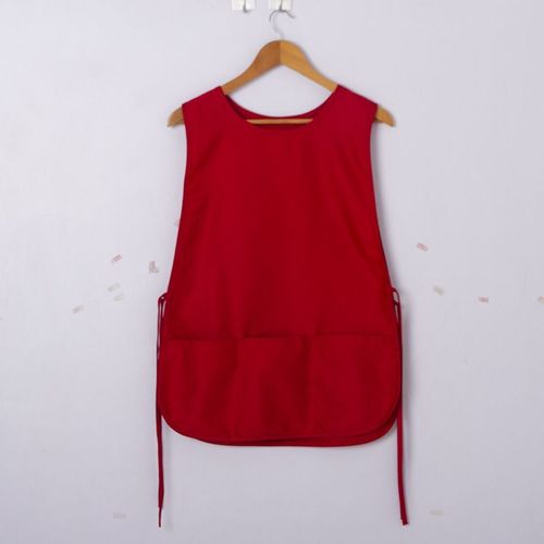 Pardessus en polyester épaissi pour homme, tablier respirant et confortable, veste de femme de chambre de poche, chandail de chef