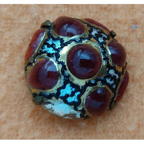 Broche Cuivre Émail Limoges