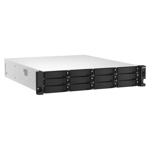 QNAP TS-H1887XU-RP - Serveur NAS - 18 Baies - rack-montable - SATA 6Gb/s - RAID RAID 0, 1, 5, 6, 10, 50, JBOD, 60 - RAM 32 Go - 2.5 Gigabit Ethernet / 10 Gigabit Ethernet - iSCSI support - 2U