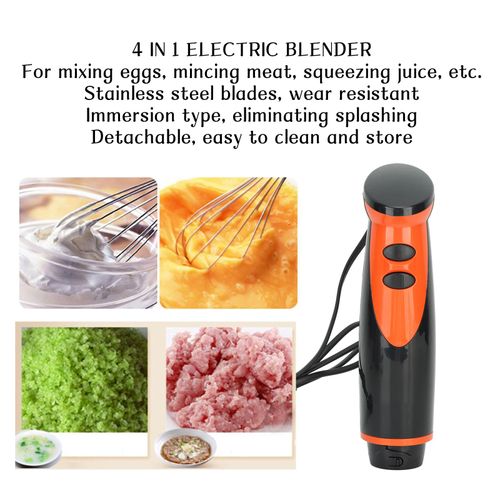 Kit mixeur plongeant electrique 4 en 1, hachoir a viande avec batteur a oeufs, 300 W, prise UE 220 V
