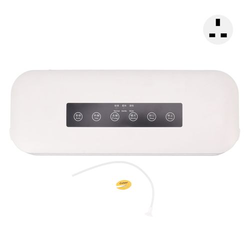 Petite machine a emballer sous vide, double usage, amovible, pour la cuisine, en plastique, prise britannique 220 V