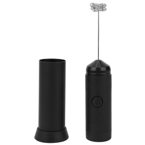 Mousseur a lait electrique portatif en acier inoxydable, batteur a oeufs, melangeur de boissons et de cafe pour usage domestique