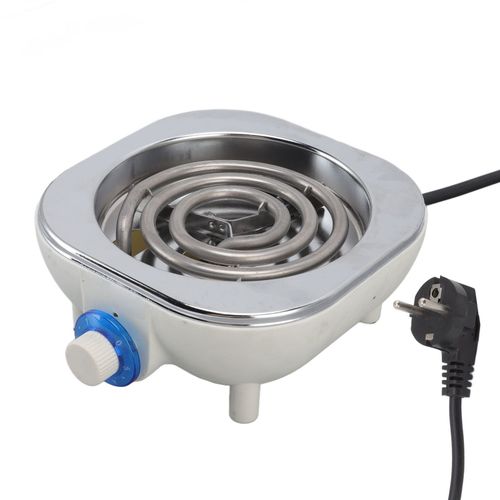 Rechaud electrique portable 500 W, fonctionnement simple, sur, large application, bruleur electrique portable, prise UE 220 a 240 V