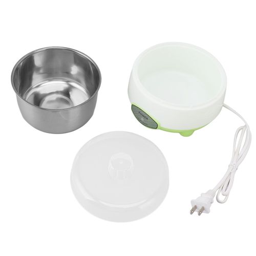 Yaourtiere compacte en acier inoxydable, pour yaourt maison, 15 W, prise americaine 110 V