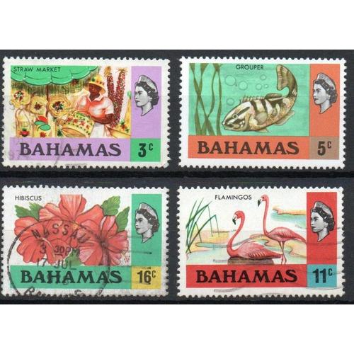 Bahamas Timbres Divers , Reine Elisabeth Ii