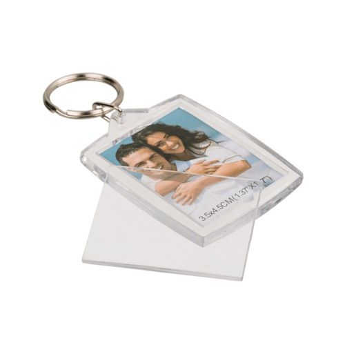 Porte-Clefs Plastique Photo Identité