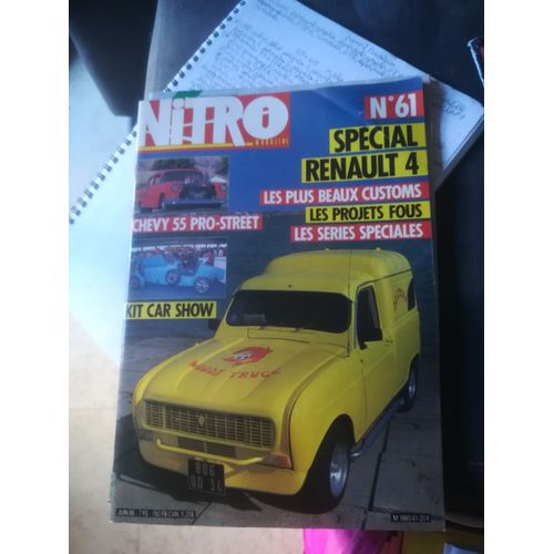Nitro 61 De 1986 Ford T Pro Street,Chevy 55,Vw Windjammer,Dodge Royal Lancer,Harley Low Rider