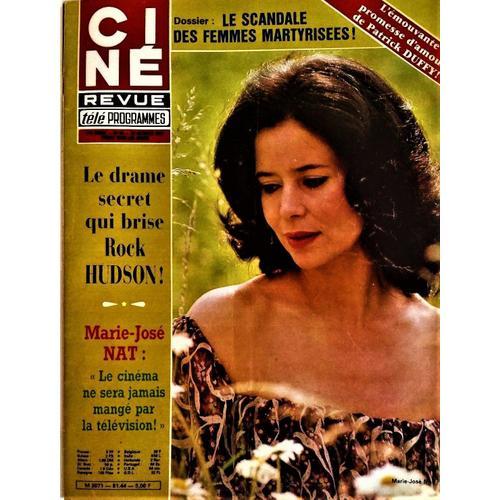 Cine Revue Tele Programmes - N° 44 - 29/10/1981 - Marie - Jose Nat - Complet  -