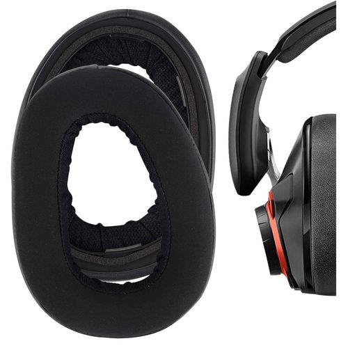 Oreillettes de Remplacement pour Sennheiser GSP 600, GSP 670, GSP 500 Professional Gaming Casque Coussinets d'oreille Coussins
