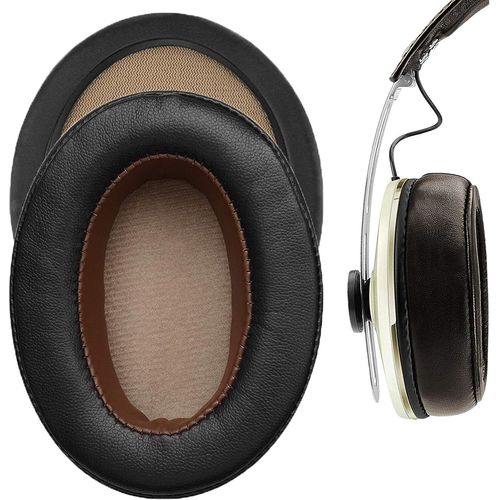 Oreillettes de Remplacement pour Casque Sennheiser Momentum 2.0, Coussinets d'oreille Coussins pour Momentum 2 Casque(Marron)