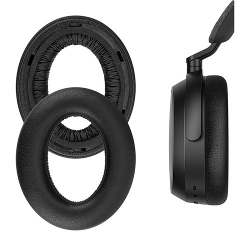 Mousse Coussinets pour Sennheiser Momentum 4.0 Casque Sans fil (Momentum 4, M4), avec Mousse à mémoire - Noir