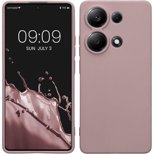 Housse Compatible Avec Xiaomi Redmi Note 13 Pro 4g Coque - Housse De Téléphone En Tpu Avec Protection Appareil Photo - Nude Lila[Php52504233]