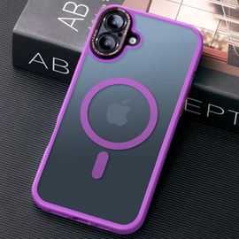 Pour Iphone 16 Plus Coque Pour Magsafe [Protection Militaire] [Avec Protection De Caméra Intégrée] Coque Antichoc Mate Résistante Et Aux Empreintes Digitales Pour Iphone 16 Plus Co[Php52502687]