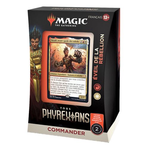 Magic Deck Commander - Tous Phyrexians - Éveil De La Rébellion